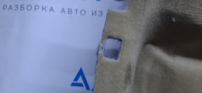 Floor covering Lexus ES300h ES350 13-18 beige, torn fasteners, dry cleaning required