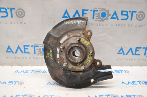 Front left hub knuckle Kia Optima 11-15 with casing, rusty