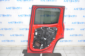 Door assembly rear right Jeep Renegade 15- red 686, bumpers