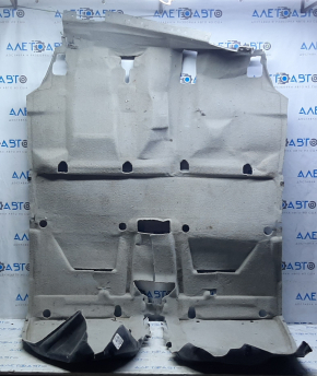Floor covering Lexus RX350 10-15 gray, torn, torn fasteners, for dry cleaning