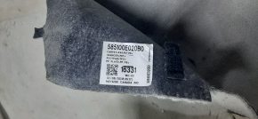 Floor covering Lexus RX350 10-15 gray, torn, torn fasteners, for dry cleaning