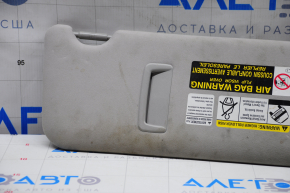 Left visor Lexus RX350 RX450h 10-15 gray, cracked mount, dry cleaning required