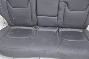 Rear row of seats 2nd row Jeep Renegade 15 - leather black, dry cleanable