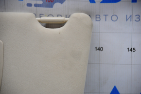 Right visor Lexus RX350 RX450h 10-15 beige, without hook, cracked mount, dry cleaning required