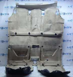 Floor covering Lexus RX350 10-15 beige, fastener torn, for dry cleaning