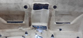 Floor covering Lexus RX350 10-15 beige, fastener torn, for dry cleaning