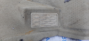 Floor covering Lexus RX350 10-15 beige, torn, for dry cleaning