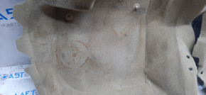 Floor covering VW Passat b7 12-15 USA beige, torn, for dry cleaning