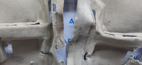 Floor covering VW Passat b7 12-15 USA beige, torn, for dry cleaning