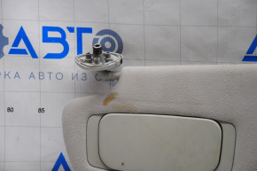 Left visor Toyota Sequoia 08-09 gray, without hook, tear, scratches, for dry cleaning