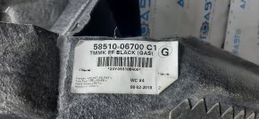 Toyota Camry v70 18-20 black floor covering, FWD, torn fasteners
