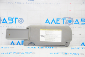 Right visor Toyota Camry v70 18-24 gray, without hook, for dry cleaning