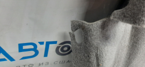 Floor covering rear Toyota Camry v55 15-17 usa gray, torn