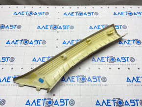 Front pillar trim left BMW 335i e92 07-13 beige, for dry cleaning, without plug