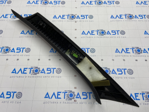 Front pillar trim right upper Mercedes CLA 14-19 black, without plug, for dry cleaning
