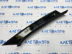 Front pillar trim left upper Mercedes CLA 14-19 black, without plug, torn