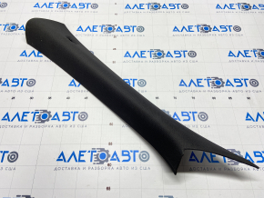 Front pillar trim left upper Mercedes CLA 14-19 black, without plug, torn