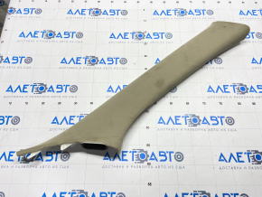 Front pillar trim right Suzuki Kizashi 10-15 beige, for dry cleaning