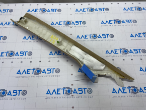 Right front pillar trim for Hyundai Azera 12-17, beige, torn