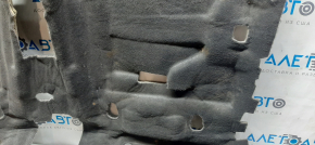 Floor covering Ford Focus mk3 11-18 5d black, torn fasteners, dry cleaning required