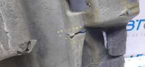 Floor covering left Toyota Avalon 13-18 black, torn fasteners, torn, needs dry cleaning