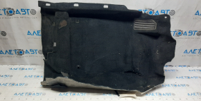 Floor covering left Toyota Avalon 13-18 black, torn fasteners, torn, needs dry cleaning