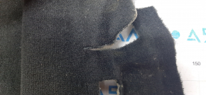 Floor covering left Toyota Avalon 13-18 black, torn fasteners, torn, needs dry cleaning