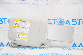 Left visor Subaru Forester 14-18 SJ gray, small, under hatch, without hook