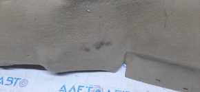 Rear floor covering Toyota Camry v55 15-17 usa beige, dry cleanable