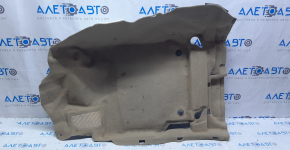 Floor covering left Toyota Camry v55 15-17 usa beige, rust on staples, for dry cleaning