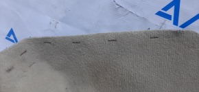Floor covering left Toyota Camry v55 15-17 usa beige, rust on staples, for dry cleaning
