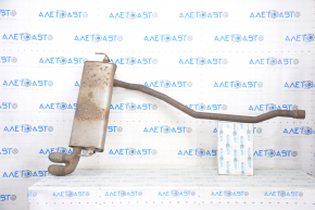 Muffler rear part with barrel Jeep Renegade 15- awd Limited rusty, dented pipe