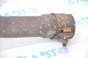 Muffler rear part with barrel Jeep Renegade 15- awd Limited rusty, dented pipe