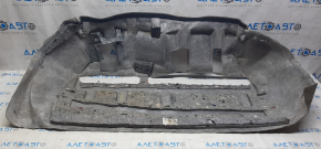 Rear floor covering Toyota Sienna 11-12 brown, tears, for dry cleaning