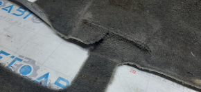 Rear floor covering Toyota Sienna 11-12 brown, tears, for dry cleaning