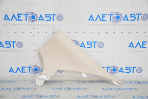 Upper right rear pillar trim Lexus ES300h ES350 13-18 beige, dry-cleanable