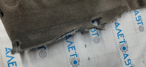 Floor covering Toyota Sienna 11-12 gray for 8 seats, fasteners are torn, for dry cleaning