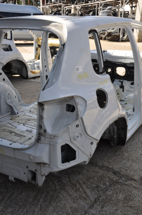 Quarter wing rear right VW Tiguan 09-17 white, on the body