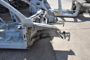 Front right quarter VW Tiguan 09-17 white, on the body