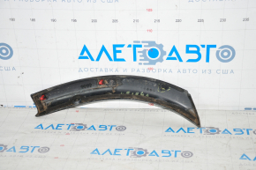 Rear left rear wing arch trim Mitsubishi Outlander 14-21 on the bumper scratches, chips, broken fastening, rubbed