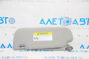 Right visor for Kia Optima 11-16, gray, without hook
