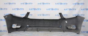 Front bumper bare Toyota Highlander 08-10 silver, scratches, broken mount