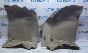 Floor covering front Toyota Sequoia 08-16 beige