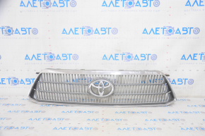 Grill grill Toyota Highlander 08-10 hybrid, with emblem, sand