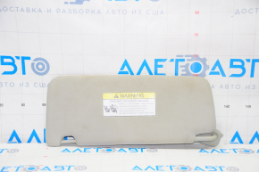 Right visor Kia Optima 16 - gray, without hook, scratches, for dry cleaning
