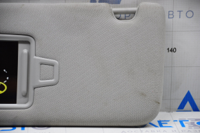 Left visor Kia Optima 16-20 gray, without hook, scratches, for dry cleaning