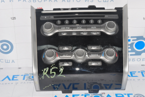 Climate control and audio control Nissan Pathfinder 13-20 without navigation black gloss, scratches
