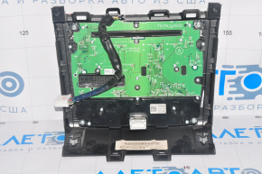 Climate control and audio control Nissan Pathfinder 13-20 without navigation black gloss, scratches