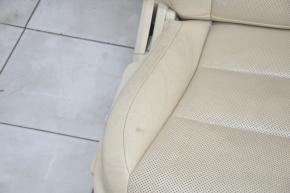 Passenger seat Lexus ES300h ES350 13-18 with airbag, electric, beige leather, heating, ventilation, worn