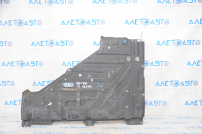 Bottom protection front left Toyota Highlander 08-13 tear